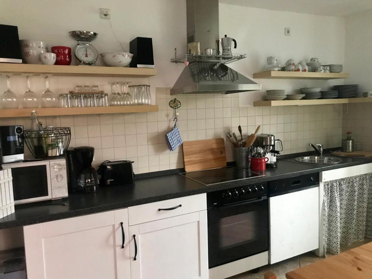 Ferienwohnung Alter Bauernhof Дрезден Екстериор снимка